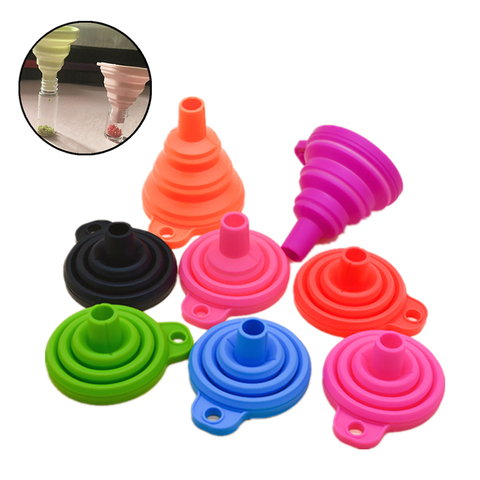 1PC Convenient Foldable Silicone Funnel Bead Container Diamond Embroidery Environmental MosaicTool Diamond Painting Accessories ► Photo 1/6