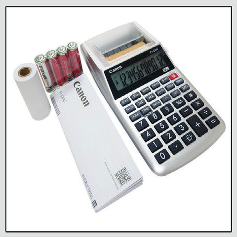 P1-DHV ink wheel monochrome printing calculator printing computer clear and authentic authorized package scientific calculator ► Photo 1/6