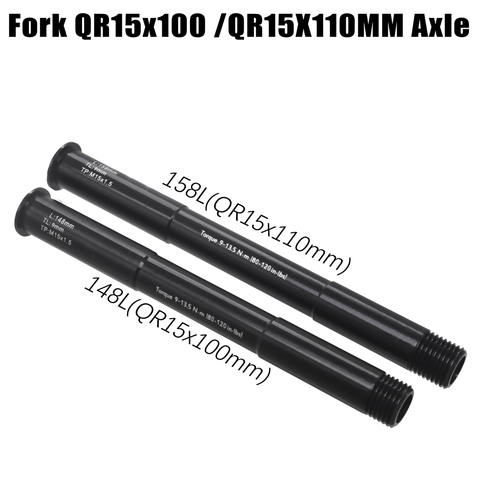 MTB fork QR15x100 QR15X110MM Thru Axle Lever Accessories for ROCKSHOX 38g, 15x100 QR15 15*100 ► Photo 1/6