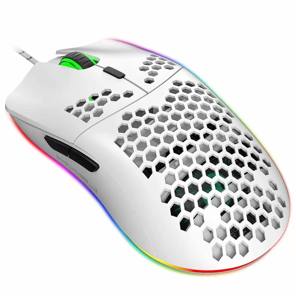 Buy Online Hxsj J900 Usb Wired Gaming Mouse Rgb Gamer Mice 6400dpi Six Level Adjustable Dpi Honeycomb Mouse For Notebook Laptop Pc Mice Alitools