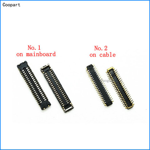 2pcs/lot Coopart New LCD display FPC Connector Port Plug on mainboard/cable for Huawei honor 9 lite V10 / enjoy play 7S 7X 40pin ► Photo 1/1