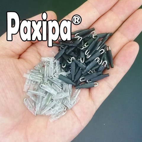 100 pieces Enganche Rapido Fast Fishing Snaps enchufe rapido Safety Lead Snap Paxipa Fishing Connector Fast Hook ► Photo 1/4