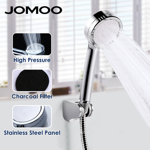 JOMOO Handheld Showerhead, High Pressure Water Saving ABS Bathroom Shower Heads with Filtered Function, Chrome ► Photo 1/6