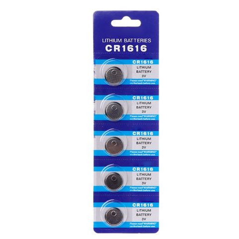 5PCS Button Battery CR1616 Lithium Coin Cell Batteries 3V DL1616 ECR1616 LM1616 CR 1616 Electronic Car Key Watch Toy Remote ► Photo 1/6