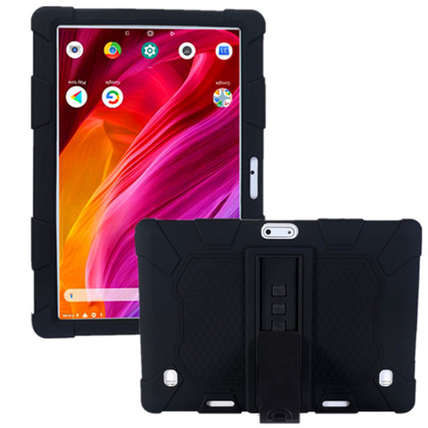Funda Tablet 10.1 Universal Case Soft Silicone for 10 10.1 inch Android Tablet PC Soft Shockproof Cover Case L 9.44in W 6.69inch ► Photo 1/6