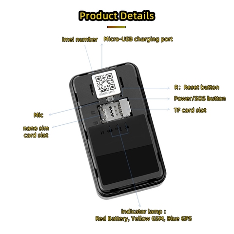 Long Standby IP67 Waterproof GPS tracker Prevent Loss and Theft for Cow Cattle Horse Sheep Camel Animals ► Photo 1/6