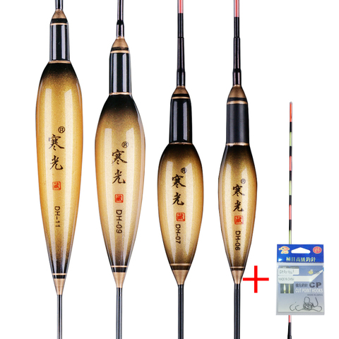 1 Piece Brand New LED Luminous Floats 6 Models Golden Composite Nano Fishing Floats Stopper Pesca Fishing Tackle Without Battery ► Photo 1/6