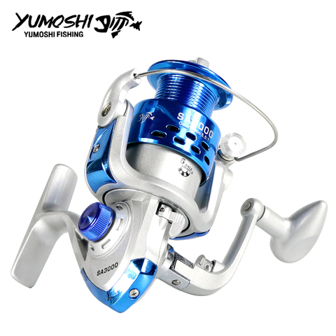 YUMOSHI Fishing Reel Carp Spinning Reel Carbon Front and Rear Drags 18KG  Max Drag 12BB Spool Sea Boat Reel - Price history & Review, AliExpress  Seller - SIECHI Outdoor Equipment Store
