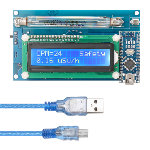 Nuclear Radiation Detector System Module Assembled DIY Geiger Counter Kit For 20mR/h-120mR/h of Gamma Rays Soft Beta Rays ► Photo 1/6