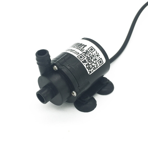 SR 160 DC Brushless Pump 140-200L/H Fish Tank 12V Mini Solar Electric Water Heater Booster Pump 1.5-2.1M High Lift Bath Mute ► Photo 1/5