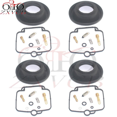 4set for GSX750F GR78A 1989-1996 GSX750 GSX 750 F 750F Motorcycle carburetor repair kit plunger diaphragm parts ► Photo 1/1