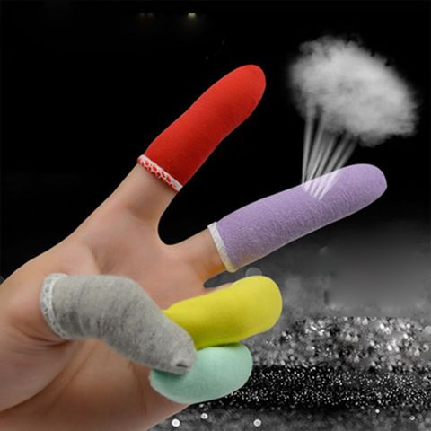 New 10 Pcs Multicolor Cotton Finger Set Only Finger Protection Reuseable Anti-slip Finger Sets Labor Insurance Finger Cots ► Photo 1/4