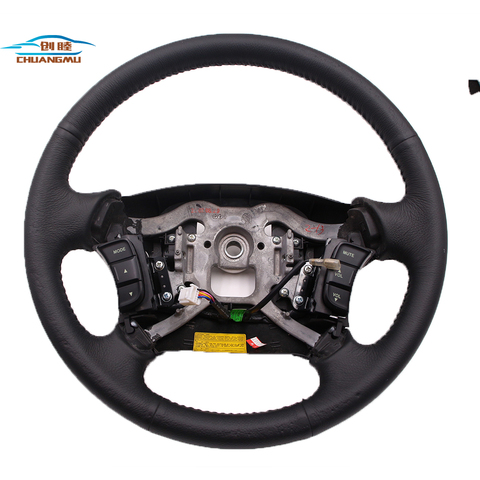 for HYUNDAI Sonata NF NFC  steering wheel assembly leather steering wheel multi-function steering wheel remote control ► Photo 1/5