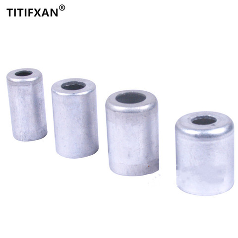 4PCS R134a Car Tube Connector Aluminum Crimp Ferrule for Auto A/C Air Conditioning Standard / Reduced Barrier Refrigerant Hose ► Photo 1/6