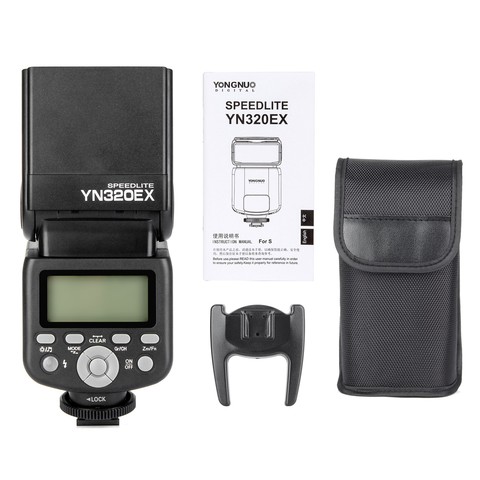 Yongnuo YN320EX Camera flash high-speed Sync TTL Speedlite for Sony a9 a7 iii a7 ii a6500 a6400 A6000 A6300 ► Photo 1/6