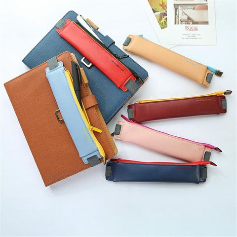 1PC PU Leather Mini Pen Bag Eco-friendly Elastic Buckle Book Pencil Case  Portable Notebook Journal Pen Holder Office Stationery - Price history &  Review, AliExpress Seller - Shop3205044 Store