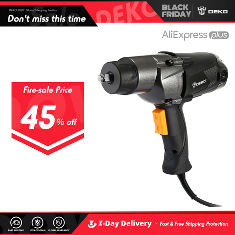 DEKO DKEW1100 1100W Electric Impact Wrench Corded 1/2-Inch , 450N.m Max Torque, 2,200rpm speed ► Photo 1/4