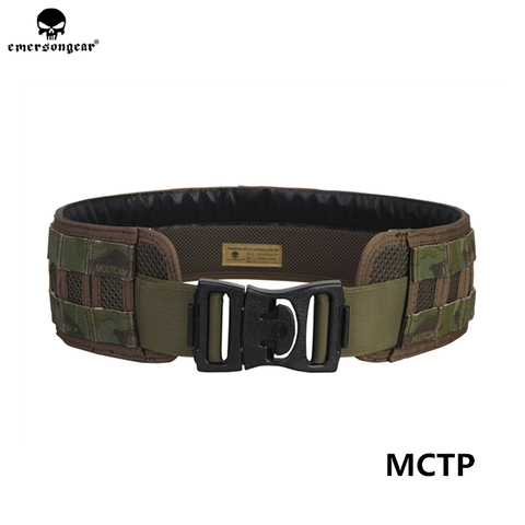 Tactical MOLLE Padded Patrol Belt Waist Protection Combat Outdoor Airsoft  Hunt