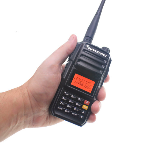 10KM QuanSheng TG-UV2 Plus 10W Long Range Walkie Talkie Dual Band 136-174&400-470mhz 4000mah FM Radio UV2Plus ► Photo 1/6