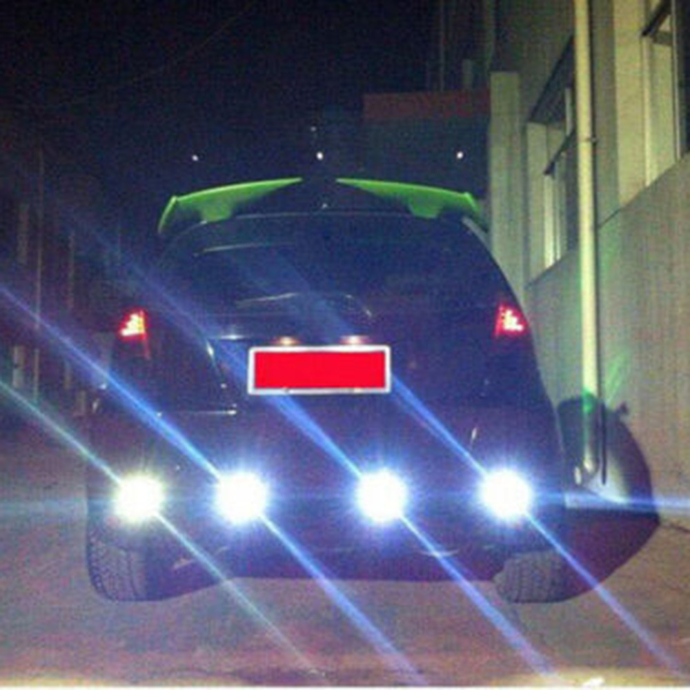 4pcs 18W Eagle Eye Lamp Daylight LED DRL Fog Daytime Running Car Light Tail Lights Low Power Consumption Car Lights ► Photo 1/6