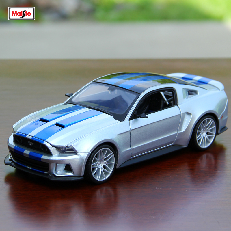 1:24 Maisto  Need For Speed 2014 Ford Mustang  Street Racer Diecast Car Model 