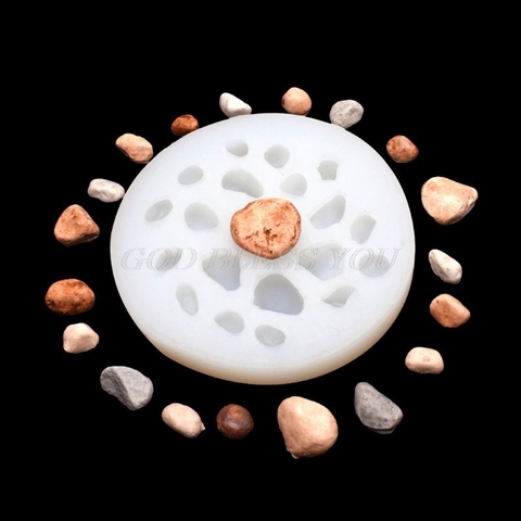DIY Irregular Stone Gems Crystals Silicone Mold for Cake Decorating Crafting Polymer Clay Resin Casting Art Crafts Tools ► Photo 1/6
