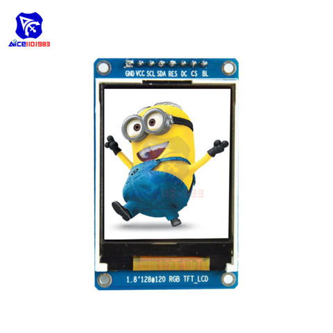 0.96 inch 1.14 inch 1.3 Inch 1.44 Inch 1.5 Inch 1.8 Inch IPS TFT LCD Screen Display Module ST7735 SPI IIC for Arduino 51 STM32 ► Photo 1/6