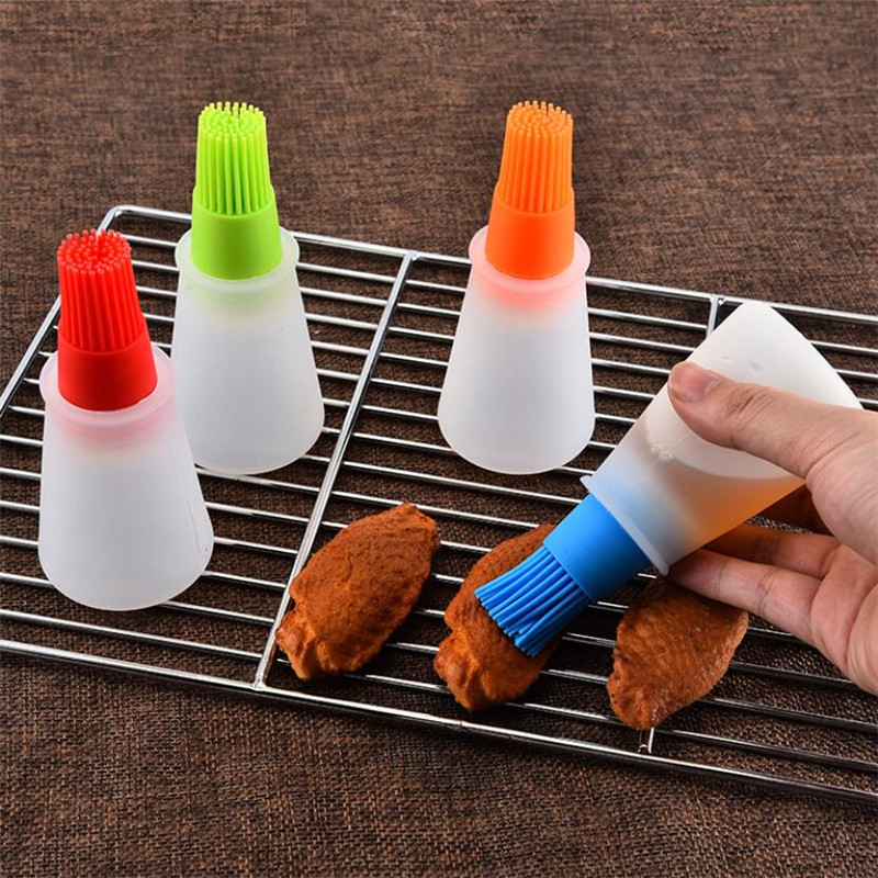 Silicone Baking Bread Cook Tools Pastry Oil Cream BBQ Utensil Safety Basting  Brush For Cooking Pastry Tools - AliExpress
