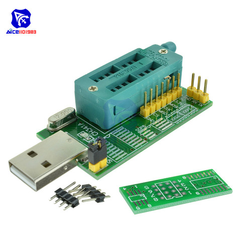 diymore USB 2.0 to TTL Serial Programmer CH341A Router Support 24 EEPROM Writer 25 SPI Flash BIOS Board Module ► Photo 1/6