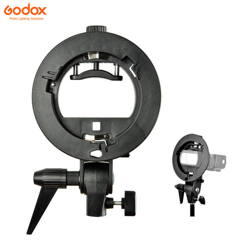 PRO Godox S-Type Bracket Bowens S Mount Holder for Speedlite Flash Snoot Softbox Beauty Dish Honeycomb free shipping ► Photo 1/6