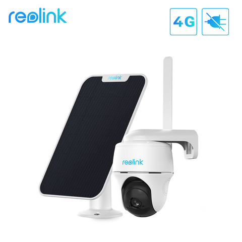 Reolink GO PT Battery IP Camera 4G LTE 1080p Solar Panel Powered  Pan Tilt PIR Motion Detection 2-Way Audio Outdoor Camera ► Photo 1/1