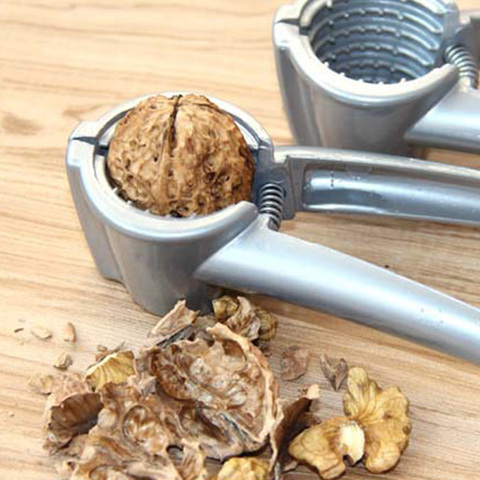 1pcs 1PCS Walnut Pecan Hazelnut Hazel Filbert Nut Kitchen Nutcracker Clip Tool Clamp Plier Cracker Zinc Alloy ► Photo 1/6
