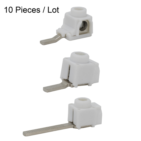 10 Pieces / Lot 25 mm² In coming Terminals for Busbar Circuit Breaker Distribution Box MCB Electrical Wire Connector ► Photo 1/6