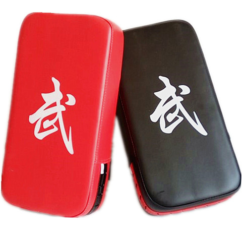 1 pcs Boxing Pad Sand Bag Fitness Taekwondo Hand Kicking Pad PU Leather Training Gear Muay Thai Foot Target ► Photo 1/6