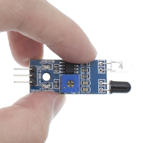 IR Infrared Obstacle Avoidance Sensor Module for arduino Smart Car Robot 3-Pin Reflective Photoelectric ► Photo 1/6