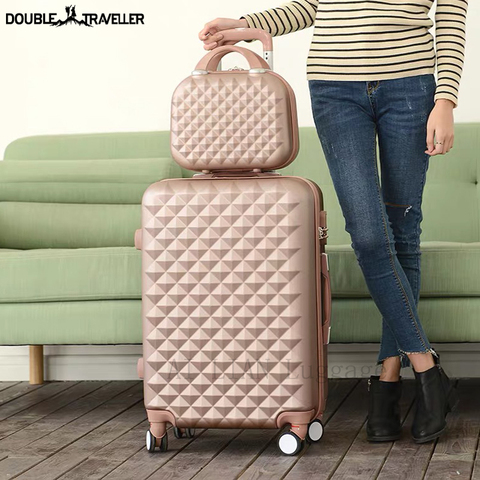 20/22/24/26/28 inch travel suitcase on wheels trolley luggage Women cabin rolling luggage set carry ons suitcase case fahsion ► Photo 1/6
