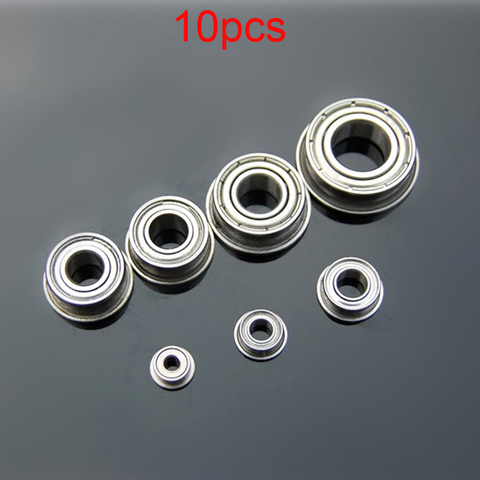 10PCS Steel Ball Bearing Inner Diameter 2/3/4/5/6/8/10mm Motor Flange Bearings for DIY RC Boat Shaft Kit Transmission Parts ► Photo 1/5