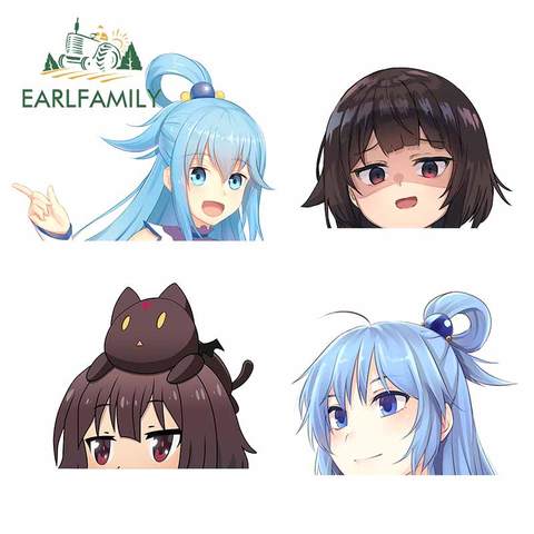 Konosuba Aqua Anime Decal