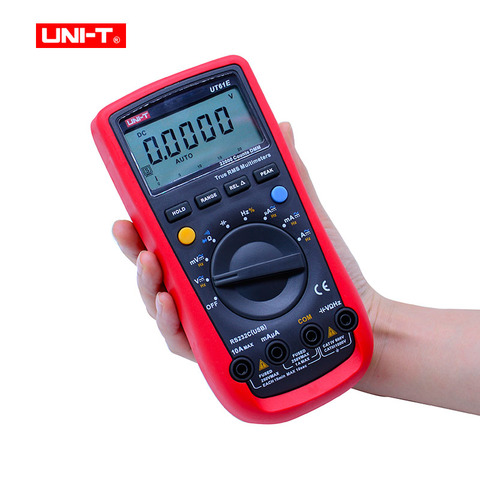 UNI-T UT61A UT61B UT61C UT61D UT61E Digital Multimeter true rms AC DC Meter Software CD & Data Hold Multitester+Gift ► Photo 1/5