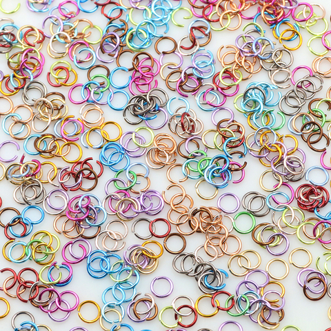 300pcs/bag Open Single Loop Ring Strong 6mm Stainless Steel Jump Rings for Jewelry Accessories DIY Making Women's Hanging Earing ► Photo 1/6