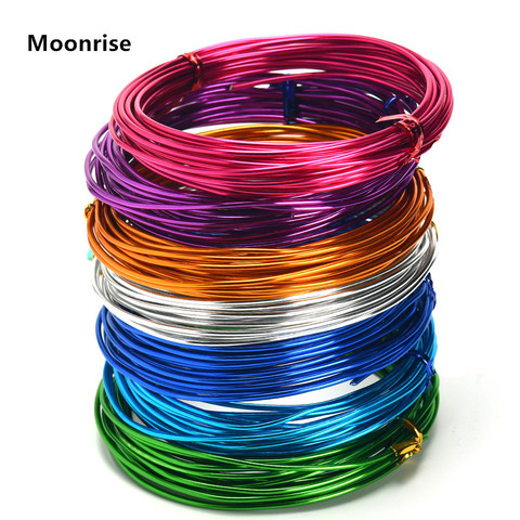 10-18 Gauge Aluminum Wire Anodized Jewelry Craft Making Beading Floral Colored Aluminum Craft Wire ► Photo 1/6