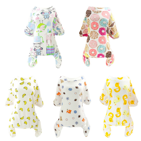 Sweet Pet Dog Jumpsuit Pajama for Small Dogs Shih Tzu Yorkshire Terrier Pajamas Overalls Puppy Cat Clothes Clothing pyjama chien ► Photo 1/6