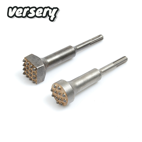 Professional Alloy Point Groove Gouge Flat Round Chisel Electric Hammer Drill Bit Stone Slab/Bridge/Wall/Cement Pavement Chisel ► Photo 1/6