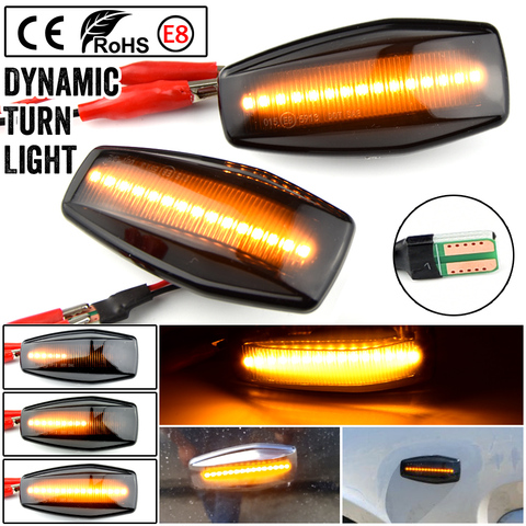 LED Dynamic Turn Signal Side Marker Light Sequential Blinker Light For Hyundai Elantra Getz Sonata XG Terracan Tucson Kia Rio ► Photo 1/6