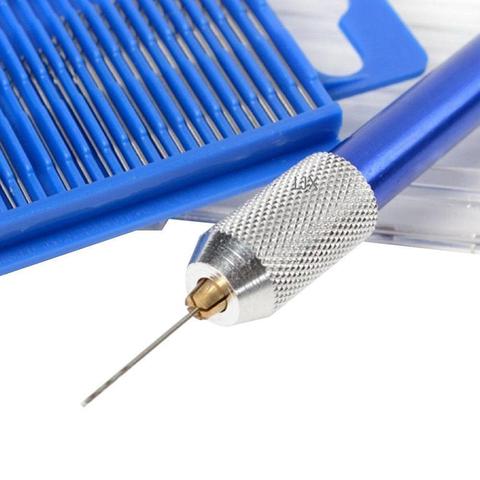 21pcs HSS Micro mini Twist Drill Bit Set Tiny Small Drilling Hand Aluminum Model Drill tools Drill Plastic/Wood Bits Micro L6T9 ► Photo 1/6