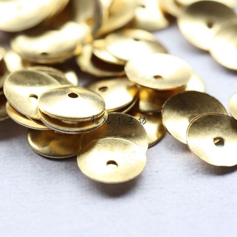 200 Pieces Solid Raw Brass Bead Caps-8mm (499C) ► Photo 1/1