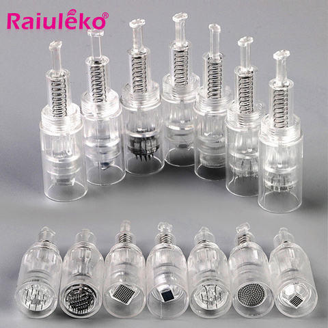 100/50pcs Needle Cartridge for Ultima A6 Nano/9 Pin/12 Pin/36 Pin/42 Pin Micro Needle Replacement Derma Tattoo Bayonet Screw ► Photo 1/6