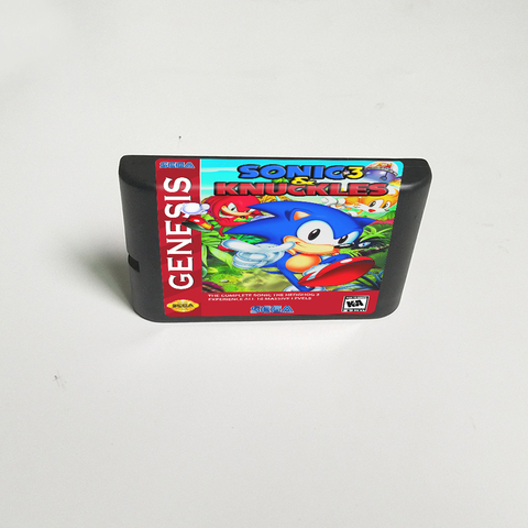 SONIC 3 E KNUCKLES MEGA DRIVE 