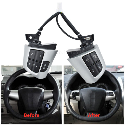 Steering Wheel Audio Control Button 8425002230 For TOYOTA COR OLLA A*DE150 N*DE150 NR*E150 ZR*E15 ZZ*E150 2010-2013 ► Photo 1/6