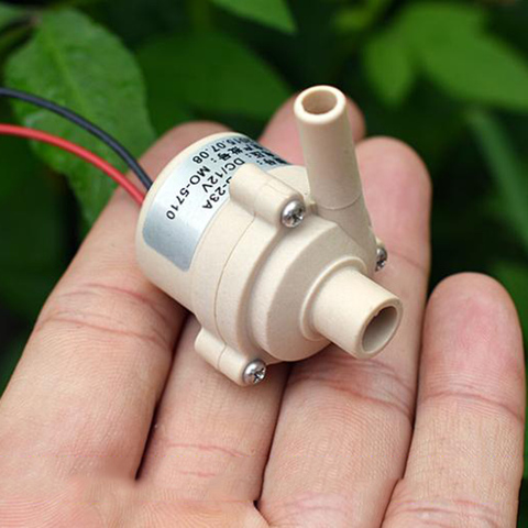 Micro Mini Brushless Water Pump with Built-in Drive Electric DC 12V 0.38A Mute High Efficiency Large Flow DIY Fish Tank Aquarium ► Photo 1/6